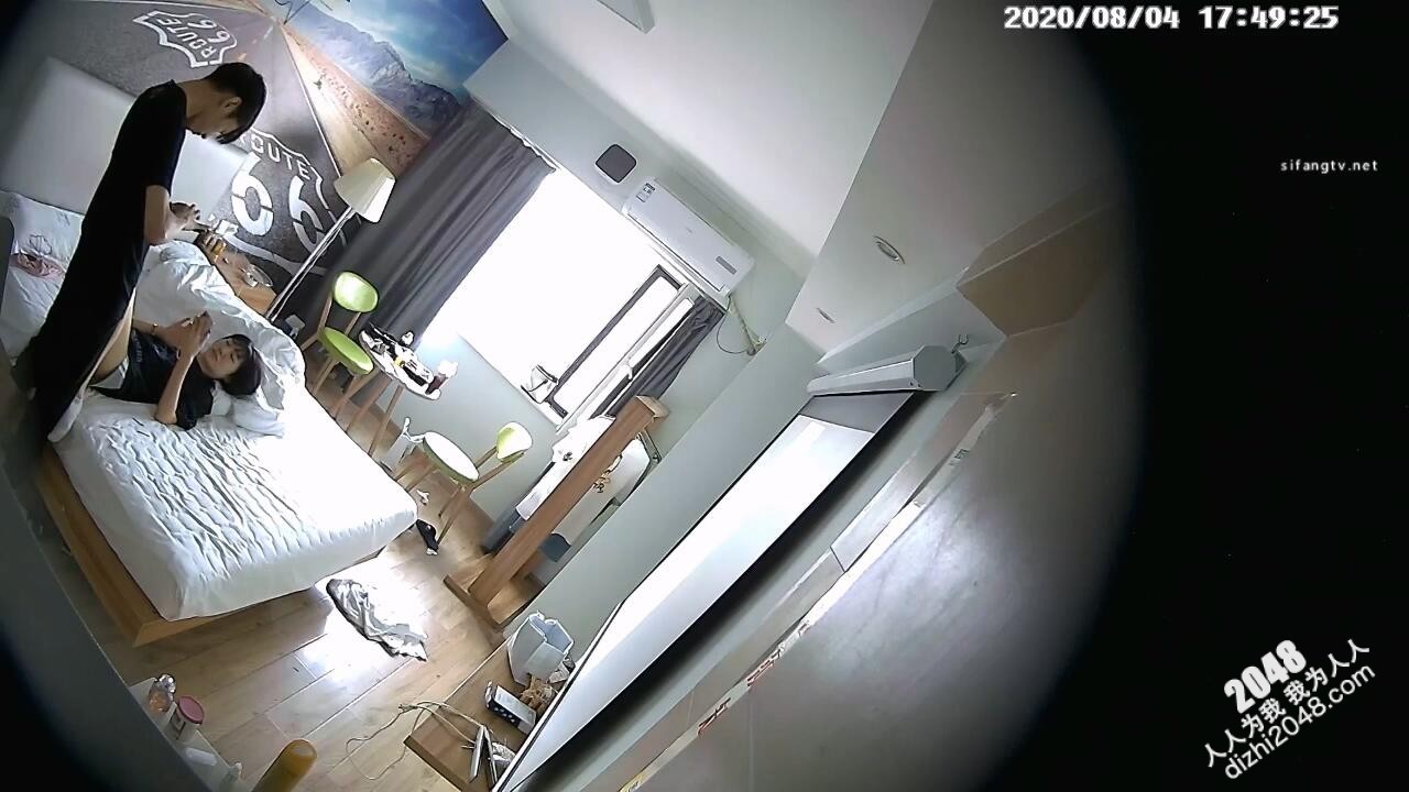 8-2荧幕主题酒店偷拍 大学生情侣开房 精瘦男友鸡吧大猛干美女两次